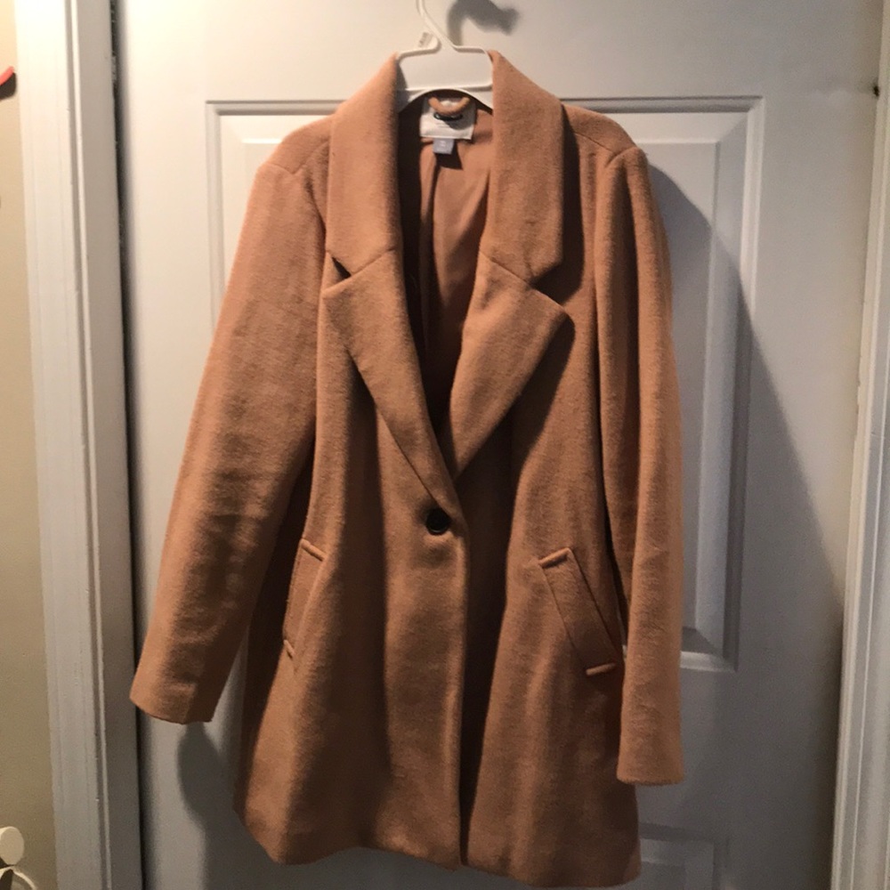 Long Camel Coat